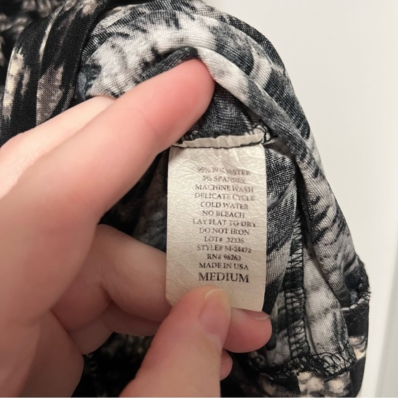 Jason Maxwell leopard Sleeveless Blouse MEDIUM - Picture 4 of 5